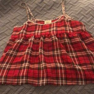 Plaid Tank Top